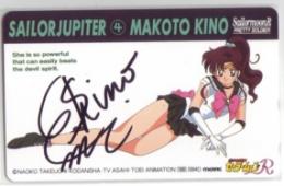 美少女戦士セーラームーンR 篠原恵美 直筆サイン入 Aランク