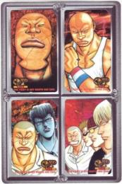 荒くれナイト QP外伝 吉田聡 高橋ヒロシ 台紙付 4枚セット Aランク