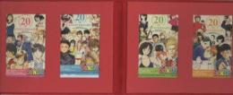 アイドルA 鉄腕バーディー ヤングサンデー 4枚セット図書カード 台紙付 Aランク