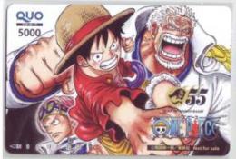 ONE PIECE ワンピース 尾田栄一郎 少年ジャンプ QUOカード Aランク